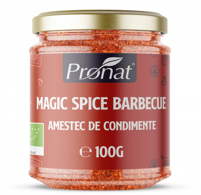 Magic Spice Barbeque, Amestec de condimente bio, 100g Pronat [1]