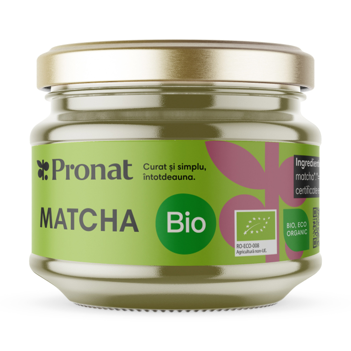 Matcha ceremonial bio pulbere, 10g Pronat [2]