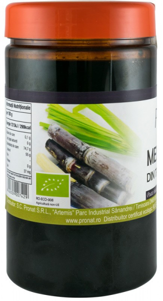 Melasa bio din trestie de zahar, 1000g Pronat [2]