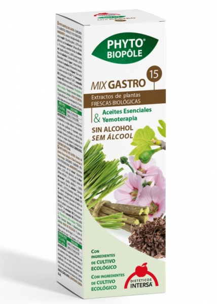 Mix 15 din plante, Gastro, Digestie, 50ml Phyto-Biople [2]