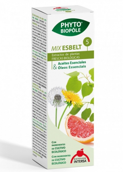 Mix 5 din plante, Esbelt, depurativ si Controlul greutatii, 50ml Phyto-Biople [2]