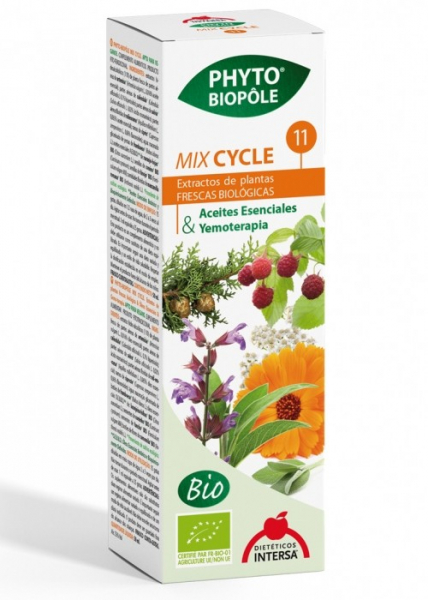 Mix bio 11 din plante, Cycle, reglarea ciclului menstrual, 50ml Phyto-Biople [2]