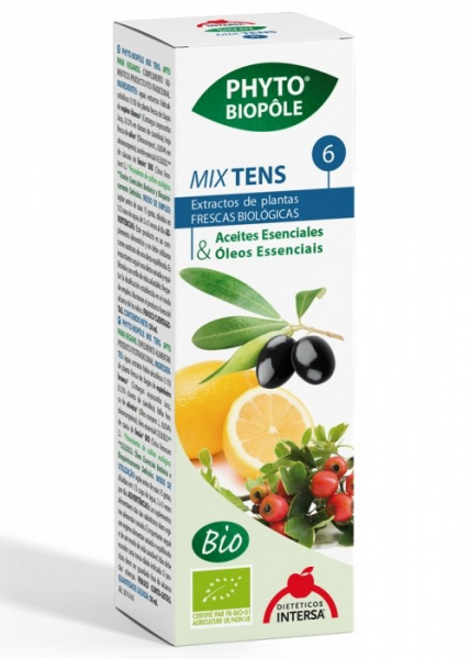 Mix bio 6 din plante, Tens, tensiune, 50ml Phyto-Biople [2]
