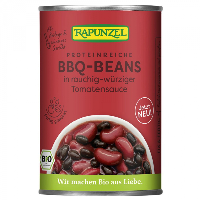 Mix bio de fasole BBQ in sos de rosii [1]