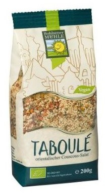 Mix bio oriental Taboule cu legume si cuscus, 200g Bohlsener Muhle [1]
