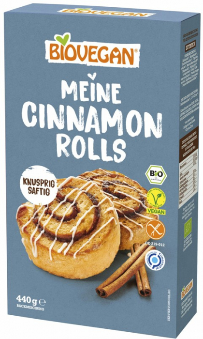 Mix bio pentru rulouri cu scortisoara, vegan, 440g Biovegan [1]