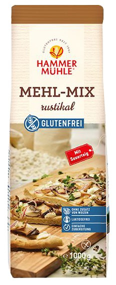 Mix de faina rustica fara gluten, 1kg Hammer Muhle [1]