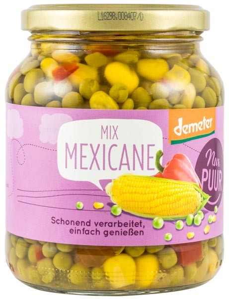 Mix de legume mexican bio, 350g Nur PUUR [1]