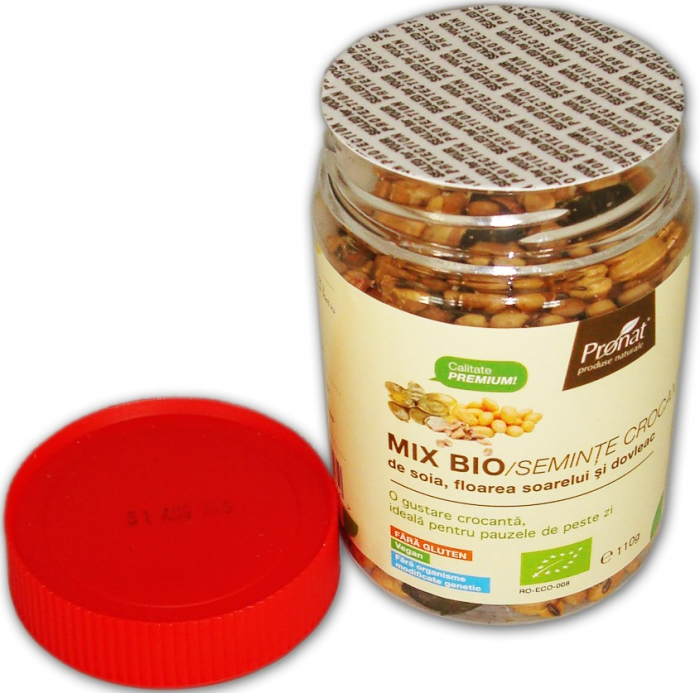 Mix seminte crocante bio, 110g Pronat [2]