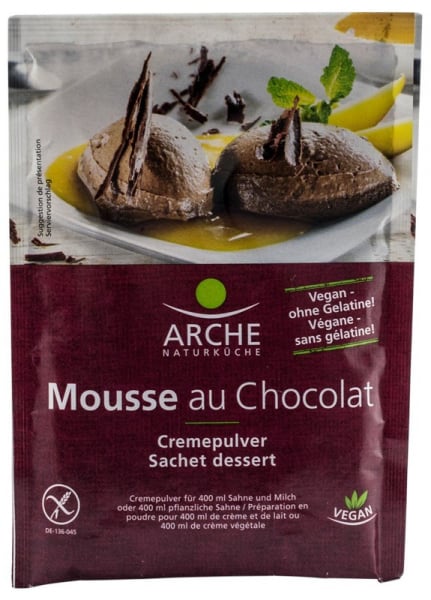 Mousse BIO de ciocolata, 78 g Arche Naturkche [1]
