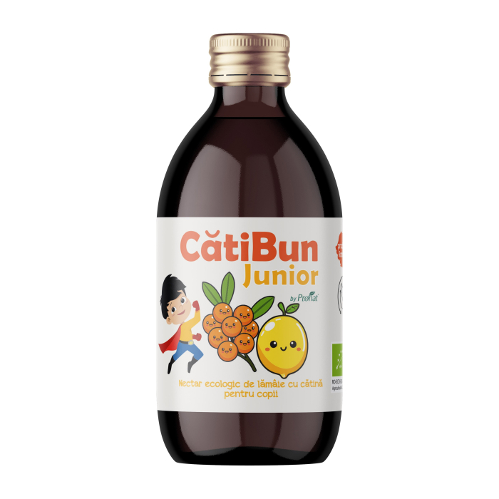 Nectar bio de lamie cu catina, 250ml CatiBun Junior [2]