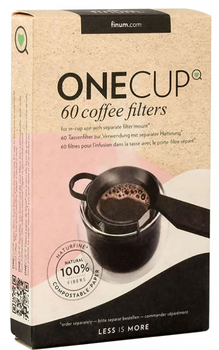 Onecup, 60 de filtre naturfine pentru cafea, Riensch&Held [2]