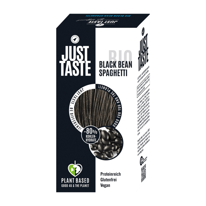 Paste bio din fasole neagra, 250g Just Taste [1]