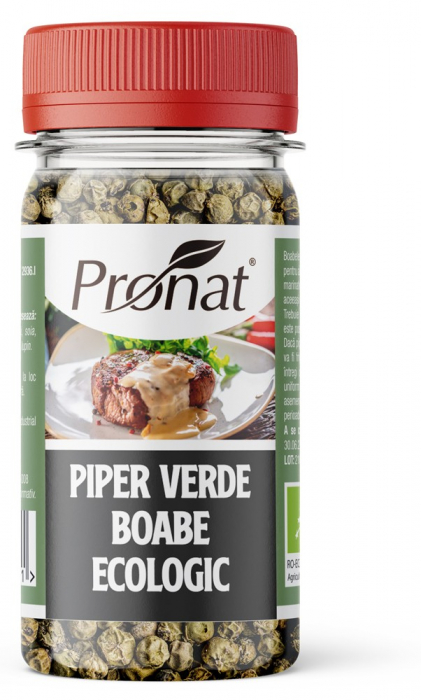 Piper verde boabe bio, 25g Pronat [1]