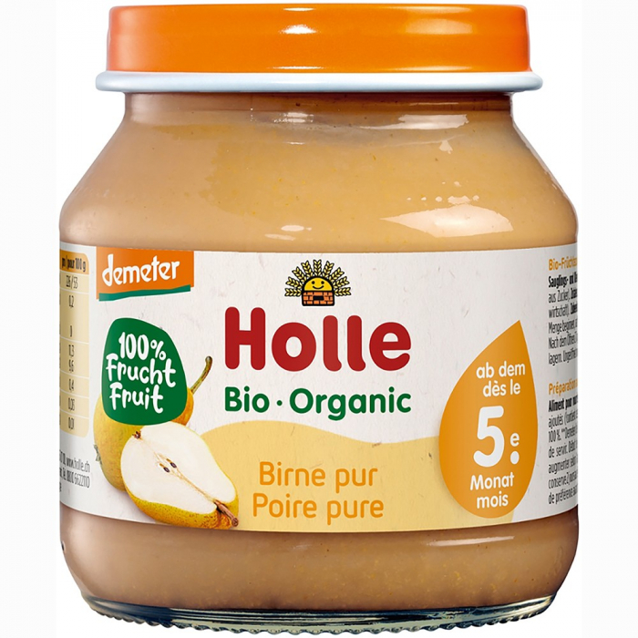 Piure bio de pere pentru copii +5 luni [1]