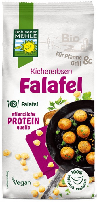 Premix bio pentru falafel din naut, 165g Bohlsener Muhle [2]