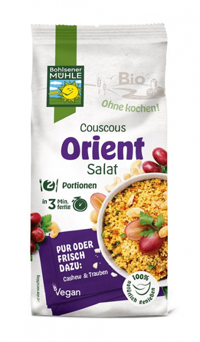 Premix bio pentru salata de cous cous oriental, 165g Bohlsener Muehle [2]