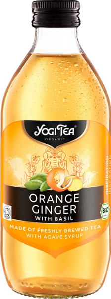 Preparat BIO din ceai de portocale si busuioc cu ghimbir, 330 ml Yogi Tea [1]