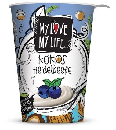 Preparat bio fermentat din lapte de cocos cu afine negre, 180gr, MY LOVE-MY LIFE [2]