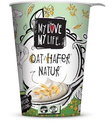 Preparat bio fermentat din lapte de ovaz, natur, 400g, Mylove Mylife [2]