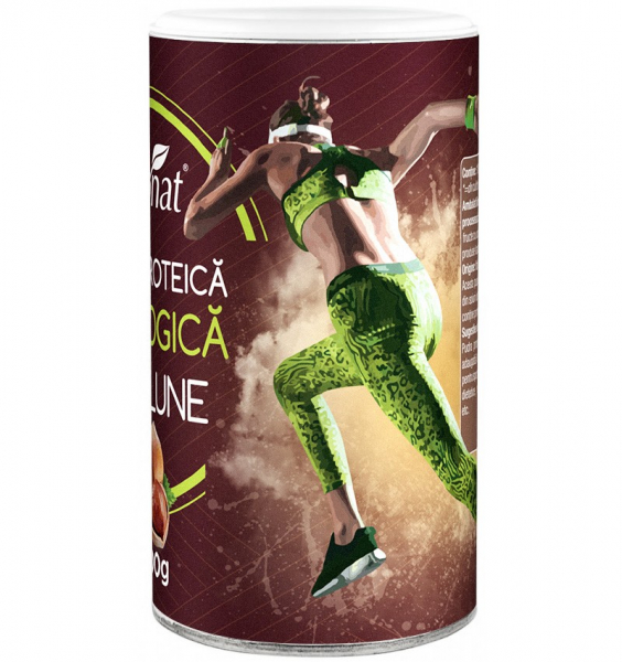 Pudra proteica bio de alune, 200g Pronat [2]