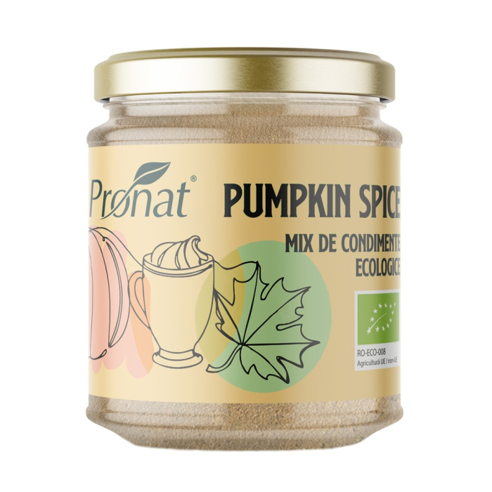 Pumpkin Spice mix de condimente bio, 90g Pronat [1]