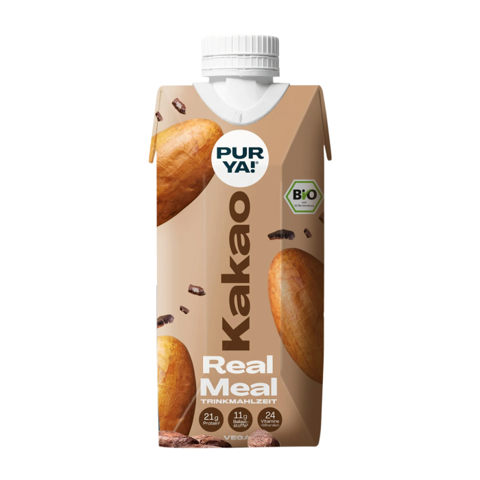 Pur Ya - Bautura ecologica bogata n proteine, cu aroma naturala de cacao, 500ml [2]