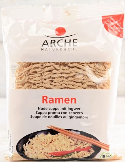 Ramen - Supa bio de taitei cu ghimbir, 108 g Arche [1]