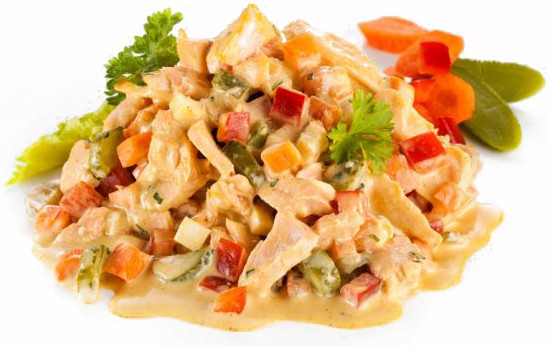 Salata de somon salbatic Alaska in sos alb bio, 200g Fontaine [2]