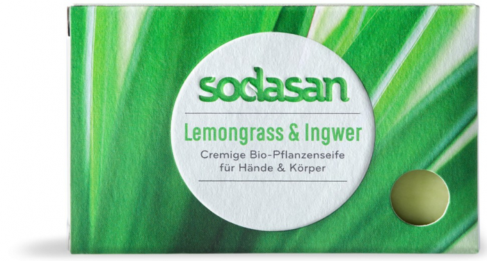Sapun bio cu lemongrass si ghimbir, 100g Sodasan [1]
