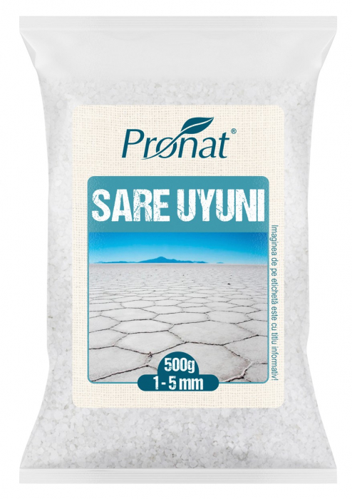 Sare Uyuni grunjoasa 1-5mm, 500g Pronat [1]