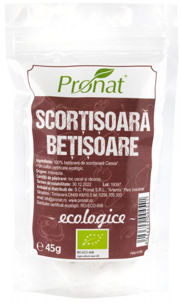 Scortisoara bio (Betisoare) , 45 g [1]