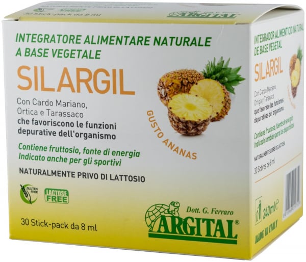 Silargil - Supliment Alimentar Pe Baza De Plante, 30X8 Ml Argital [1]
