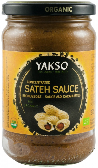Sos Sateh bio de arahide, concentrat, 275g Yakso [1]