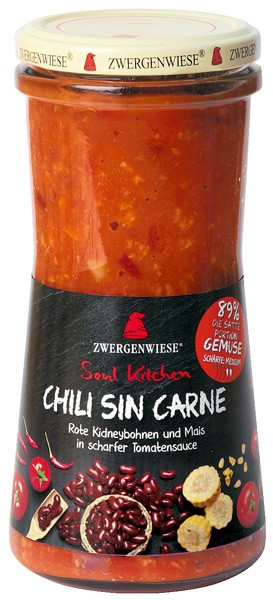 Soul Kitchen - Chili bio fara carne, 420 ml ZWERGENWIESE [1]