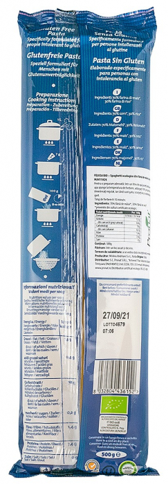 Spaghetti bio din faina de malai si orez, 500g Felicia [2]