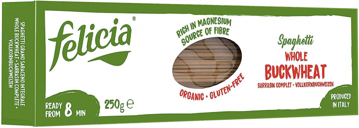 Spaghetti bio din hrisca 250g Felicia [1]