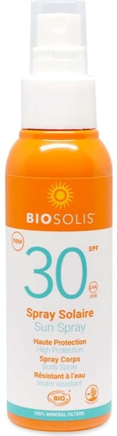Spray de soare cu protectie solara, SPF 30+, 100ml Biosolis [2]