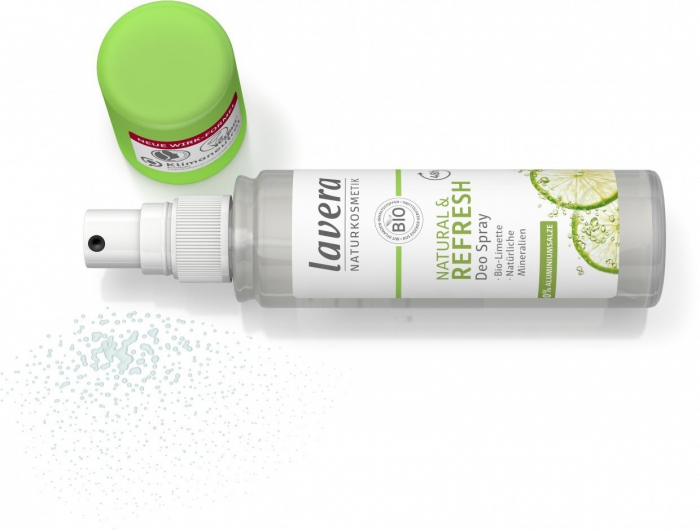 Spray deodorant bio Refresh, 75ml Lavera [3]
