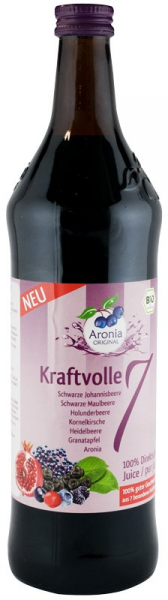 Suc bio din 7 superfructe, 700ml Aronia Original [2]