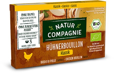 Supa bio de pui, 8 cuburi Natur Compagnie [2]