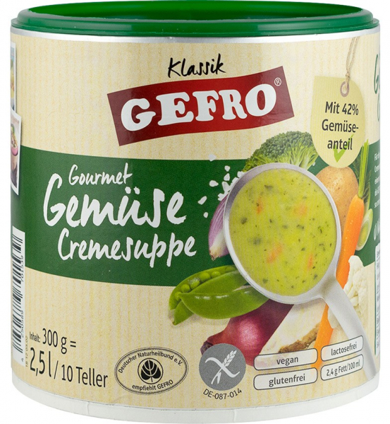Supa Crema De Legume Gourmet, 300G Gefro [1]