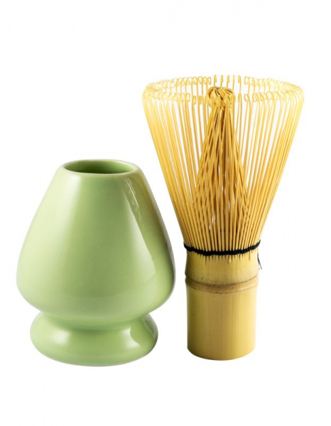 Suport de portelan pentru maturica de ceai matcha Arche Naturkuche [3]