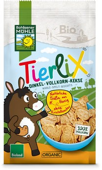 Tierlix Biscuiti bio cu grau spelta indulciti cu miere, 125g Bohlsener Muhle [2]