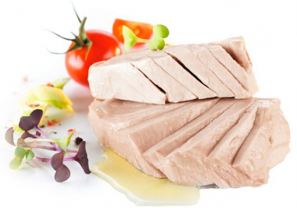 Ton alb in ulei bio de floarea soarelui presat la rece, 120g Fontaine [2]