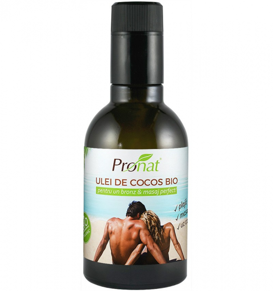 Ulei de cocos Bio extravirgin pentru uz cosmetic, 250 ml [1]