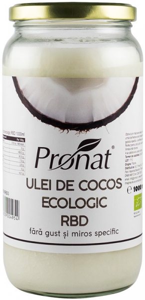 Ulei de cocos BIO RBD, 1000 ml [1]