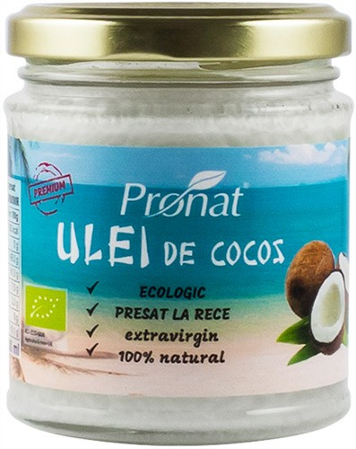 Ulei de cocos extravirgin BIO presat la rece 200 ml [1]
