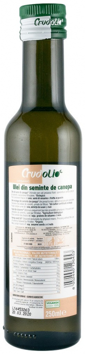 Ulei din canepa 250ml Crudolio [2]