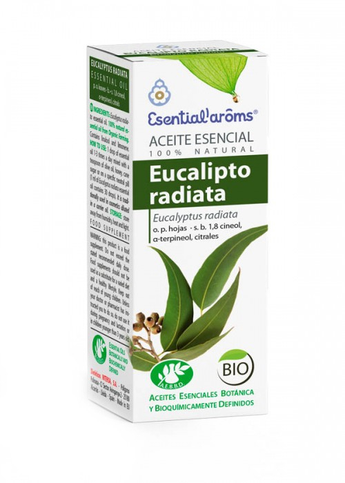 Ulei esential bio de Eucaliptus radiata, 10ml Esentialaroms [2]